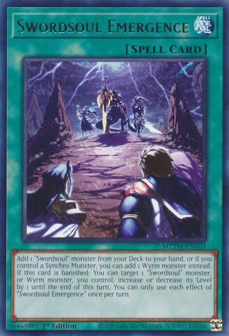 Image for Swordsoul Emergence (MZTM-EN103) (MZTM) - YuGiOh