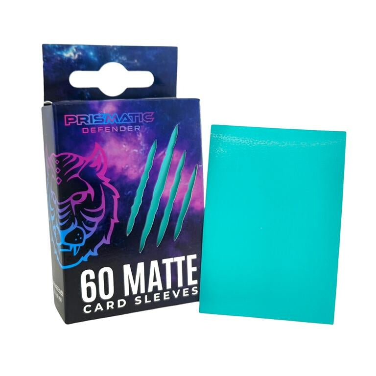 Image for Japanese Matte Sleeves - Turquoise / Sirius (60-Pack) - Card Sleeves