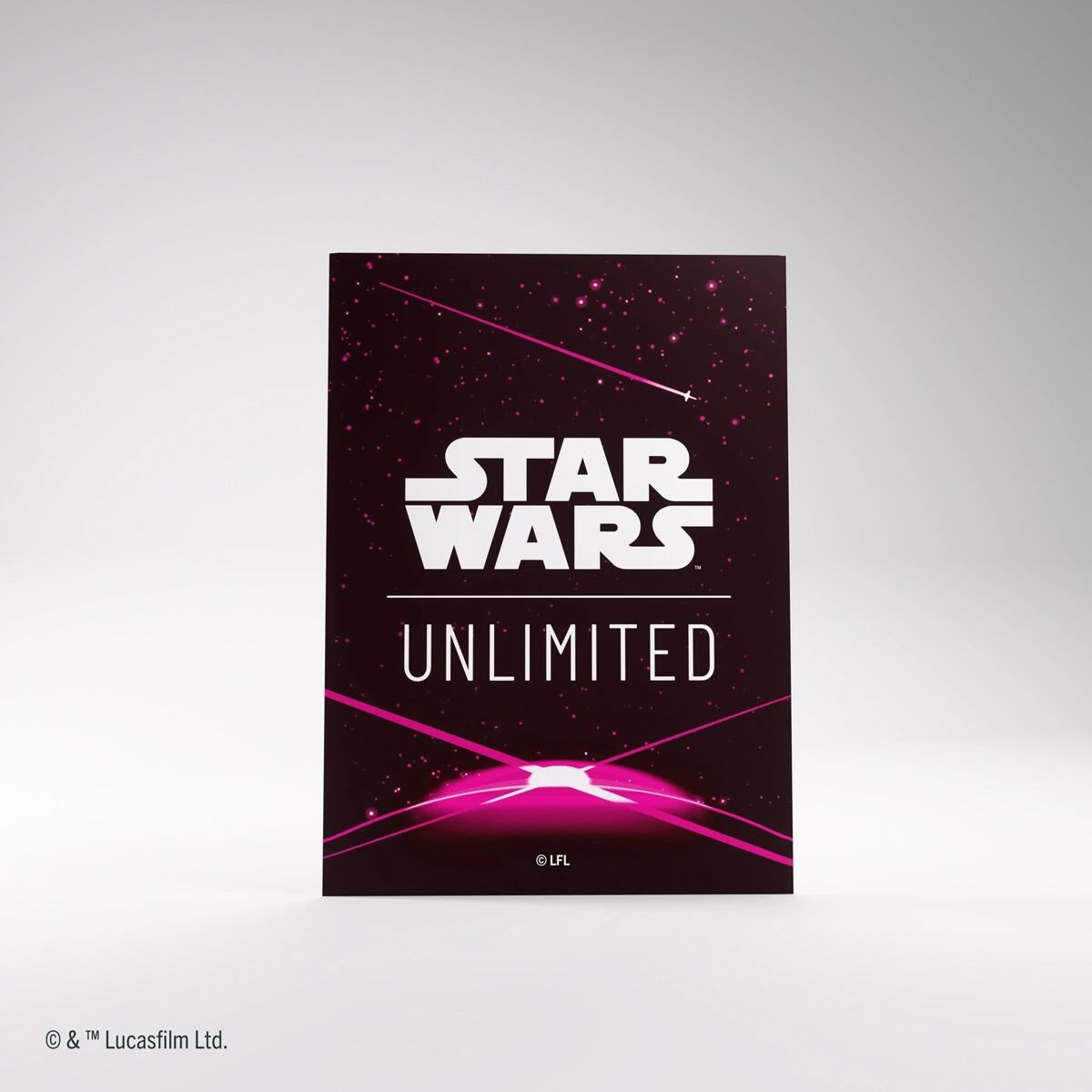 Image for Star Wars: Unlimited Art Sleeves - Card Back Magenta - Card Sleeves