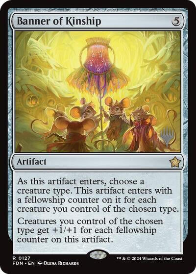 Image for Banner of Kinship (127) (Aetherdrift) - Magic: The Gathering