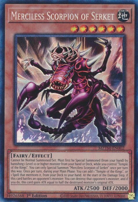 Merciless Scorpion of Serket (CR) (MZTM-EN002) (MZTM)