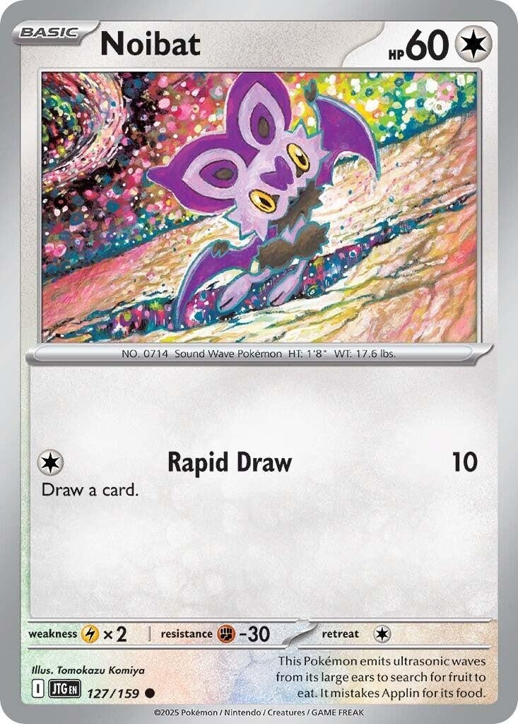 Image for Noibat (127/159) (JTG) - Pokemon