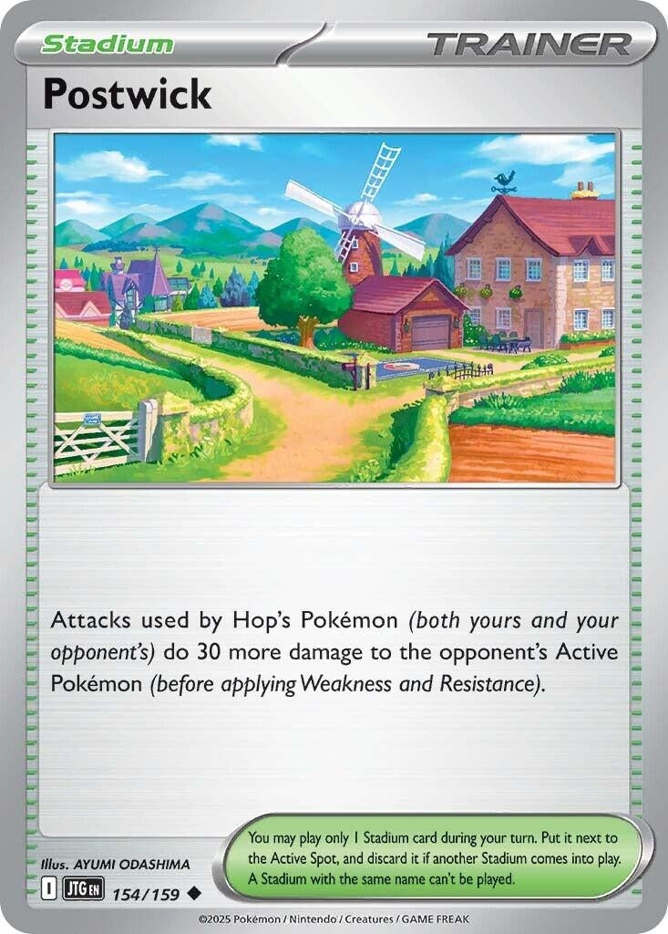 Image for Postwick (154/159) (JTG) - Pokemon