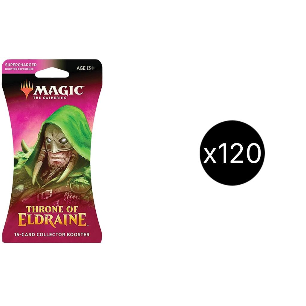Image for Throne of Eldraine - Collector Booster Hanger Pack Case - Magic: The Gathering
