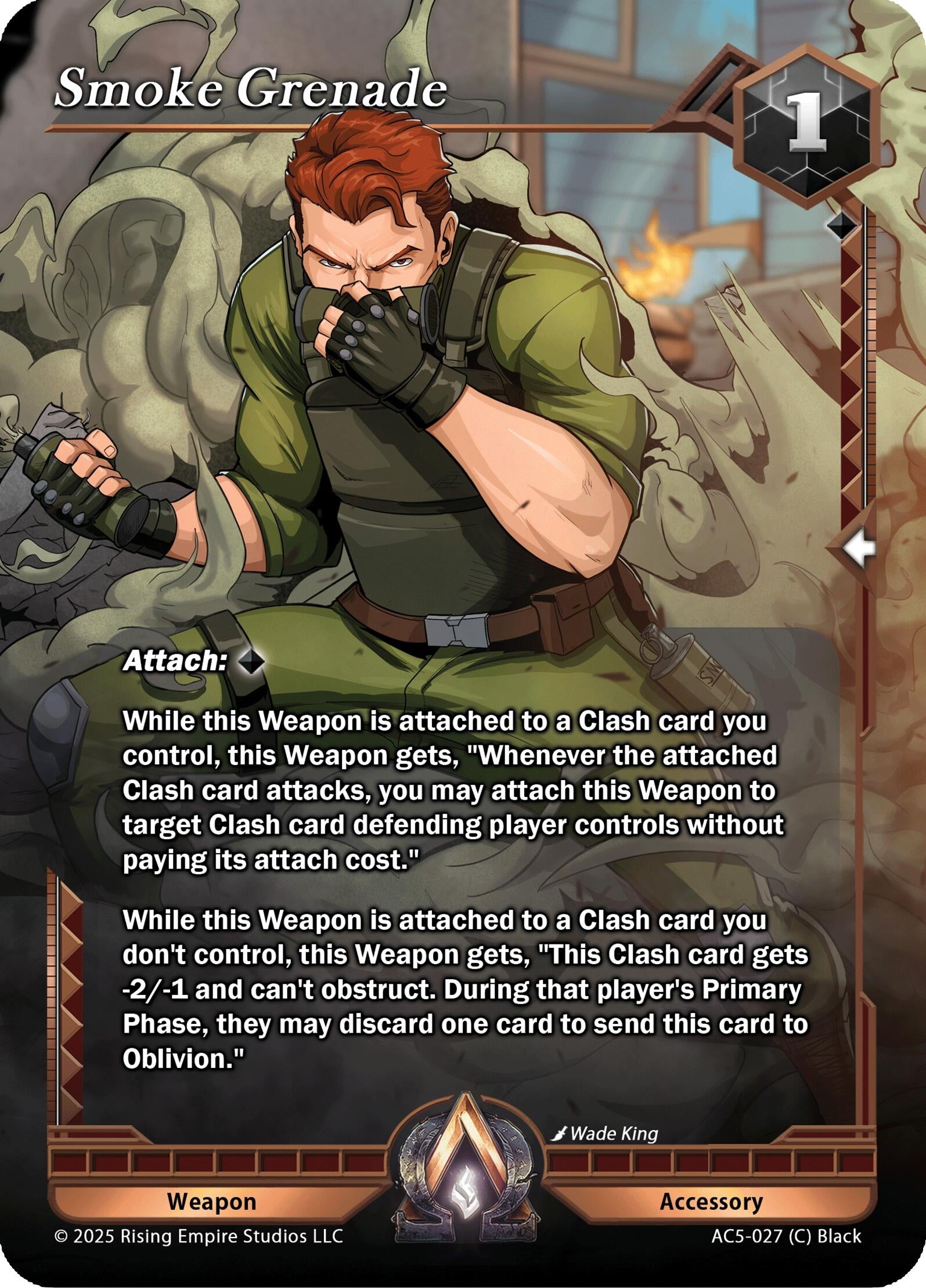 Image for Smoke Grenade (AC5-027) (Equilibrium) - Alpha Clash