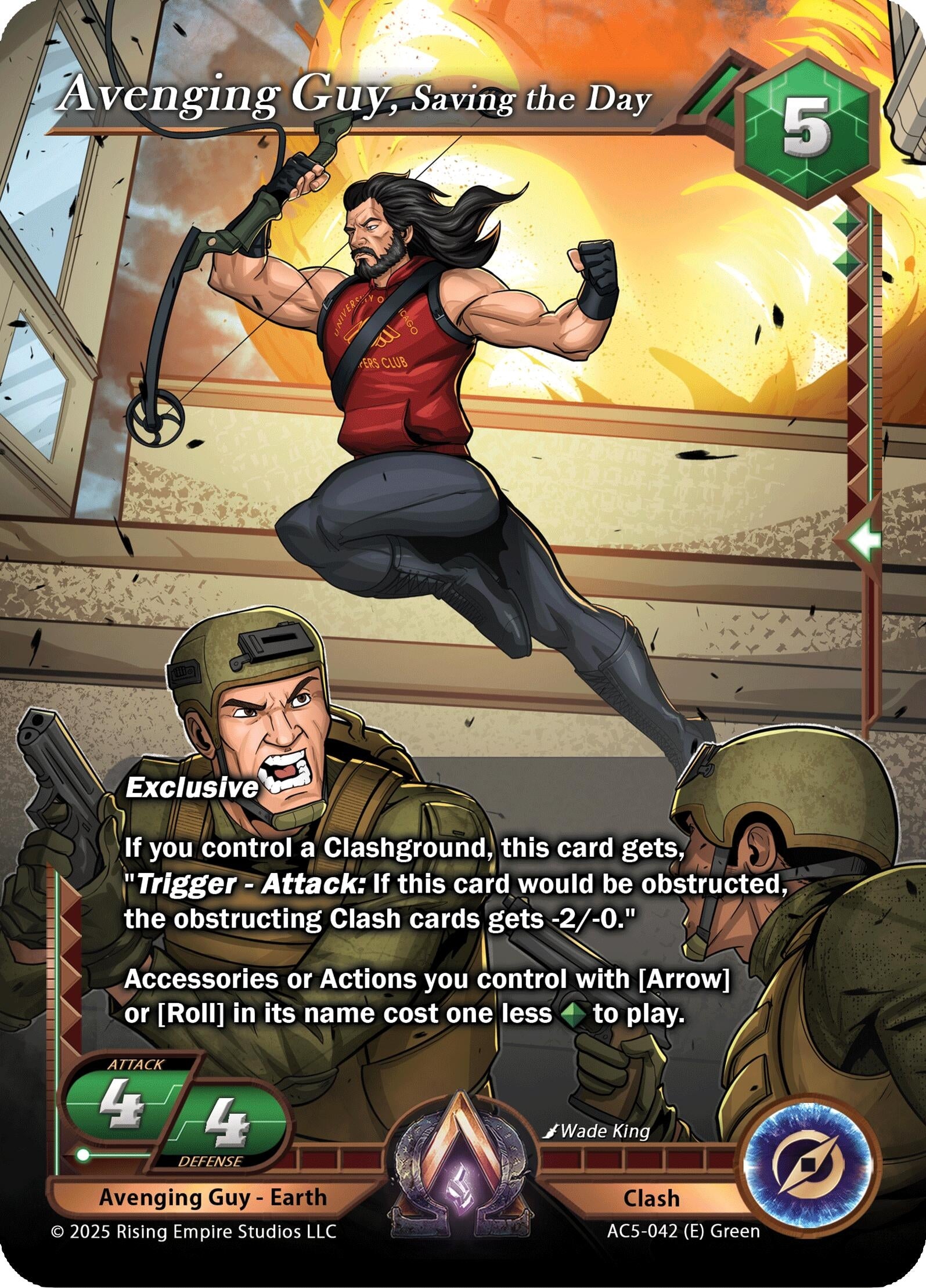 Image for Avenging Guy, Saving the Day (AC5-042) (Equilibrium) - Alpha Clash