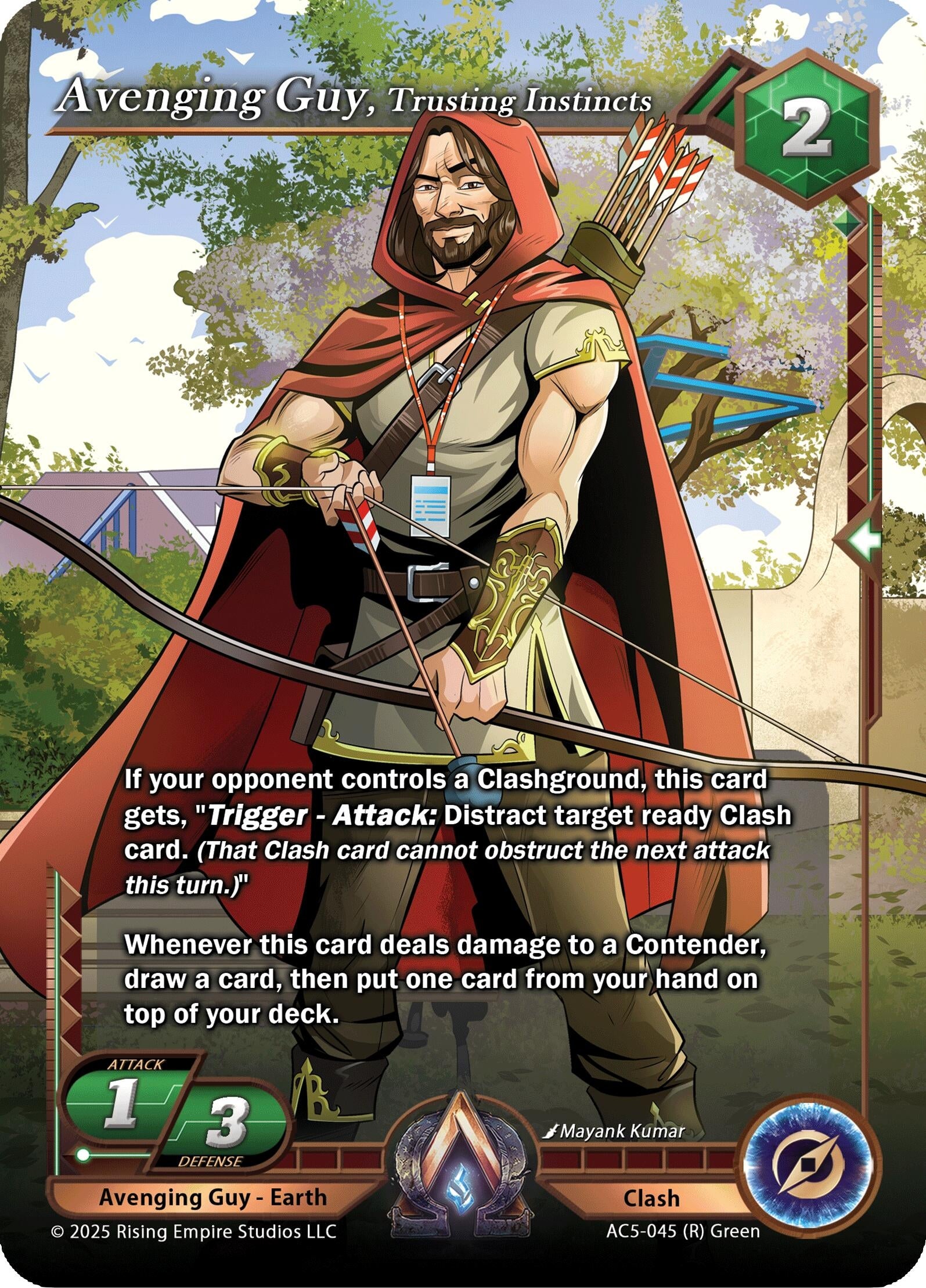 Avenging Guy, Trusting Instincts (AC5-045) (Equilibrium)