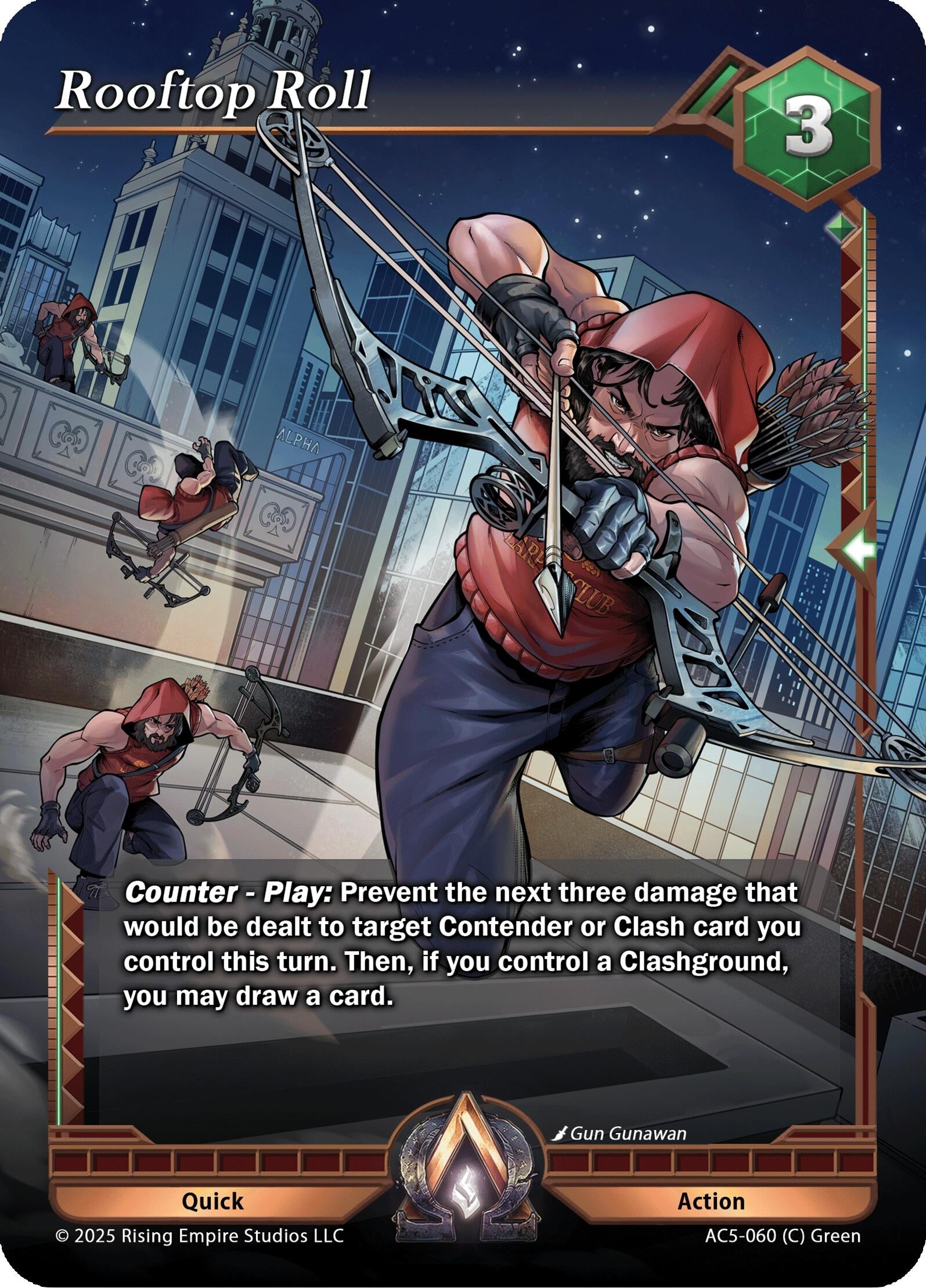 Image for Rooftop Roll (AC5-060) (Equilibrium) - Alpha Clash