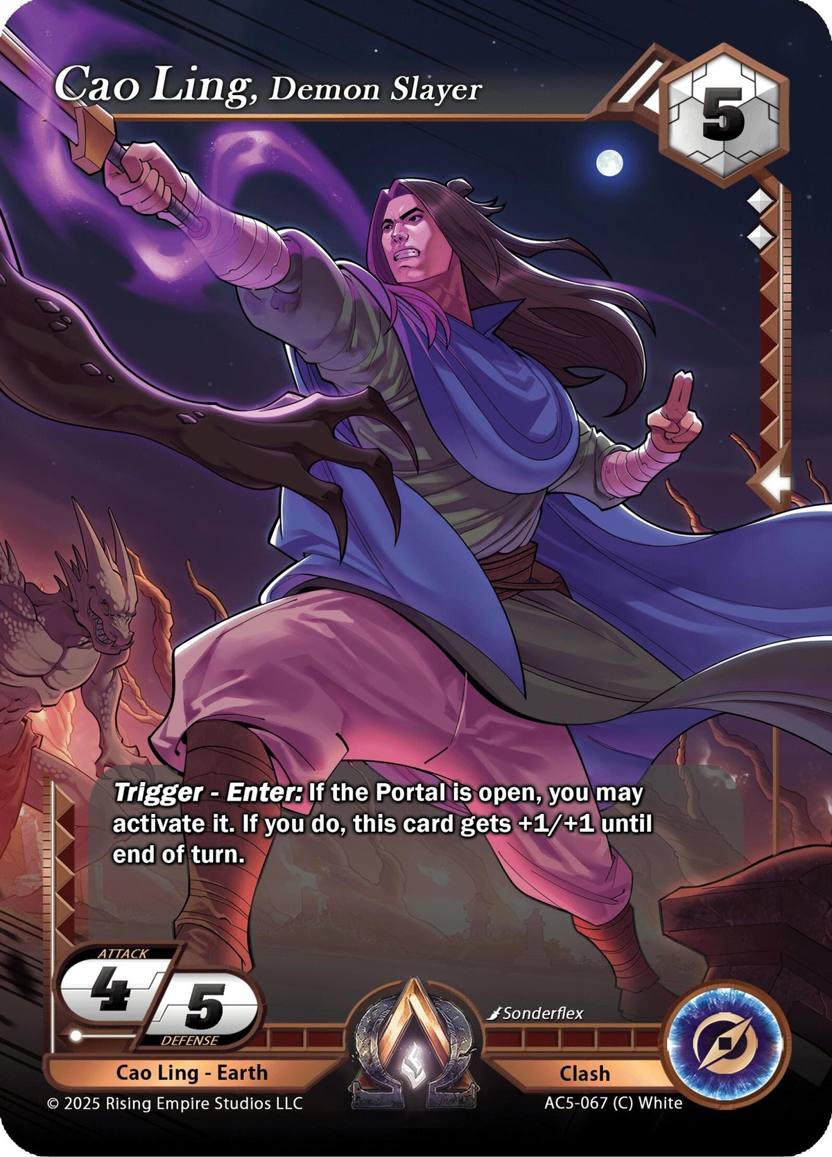 Image for Cao Ling, Demon Slayer (AC5-067) (Equilibrium) - Alpha Clash
