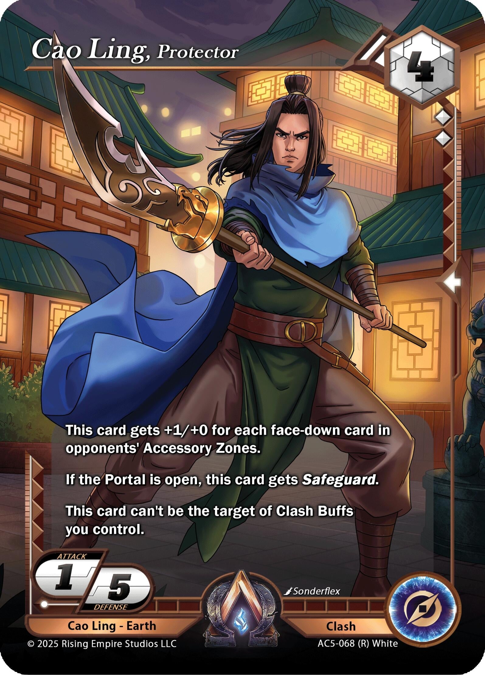 Image for Cao Ling, Protector (AC5-068) (Equilibrium) - Alpha Clash