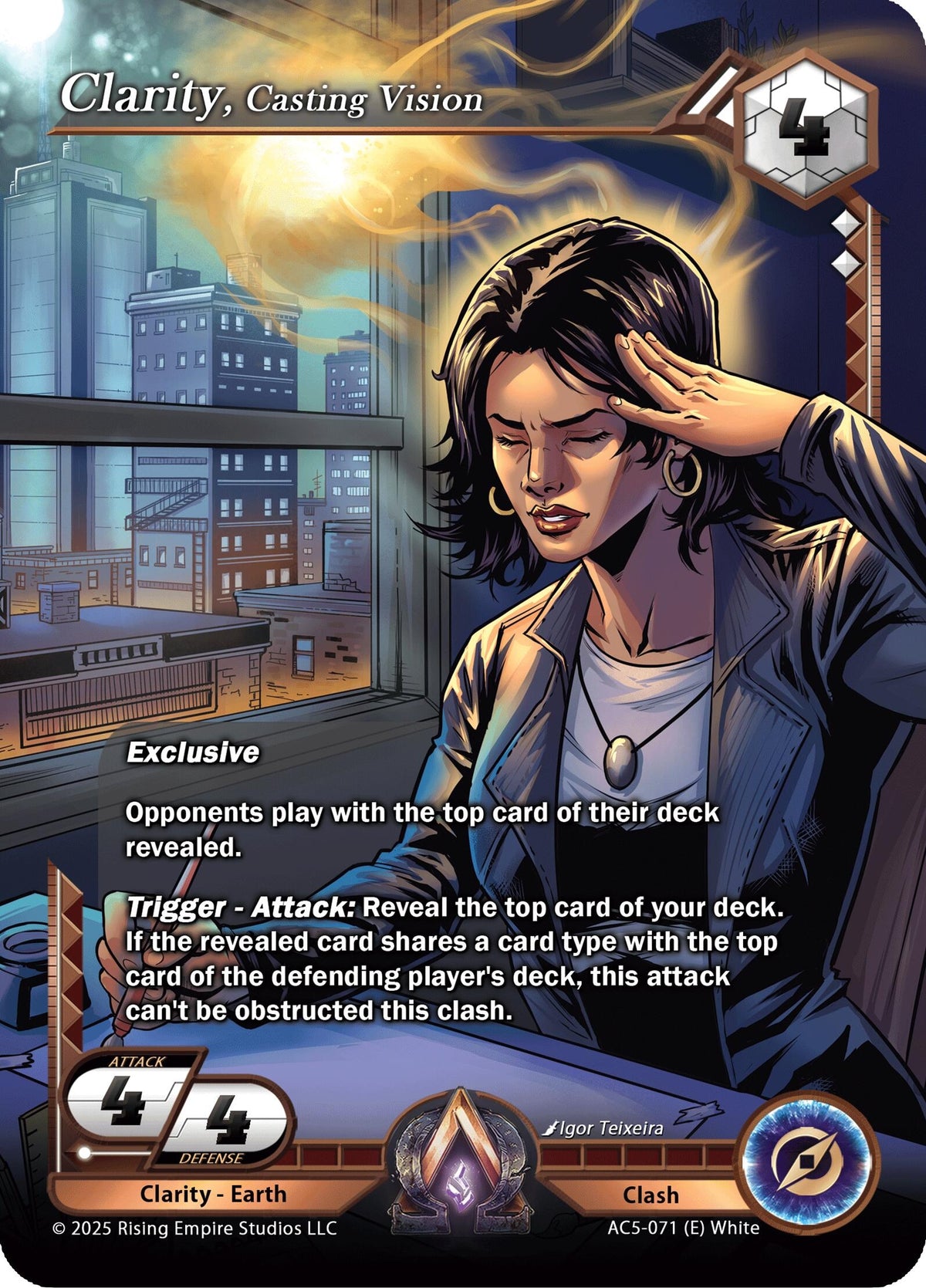 Image for Clarity, Casting Vision (AC5-071) (Equilibrium) - Alpha Clash