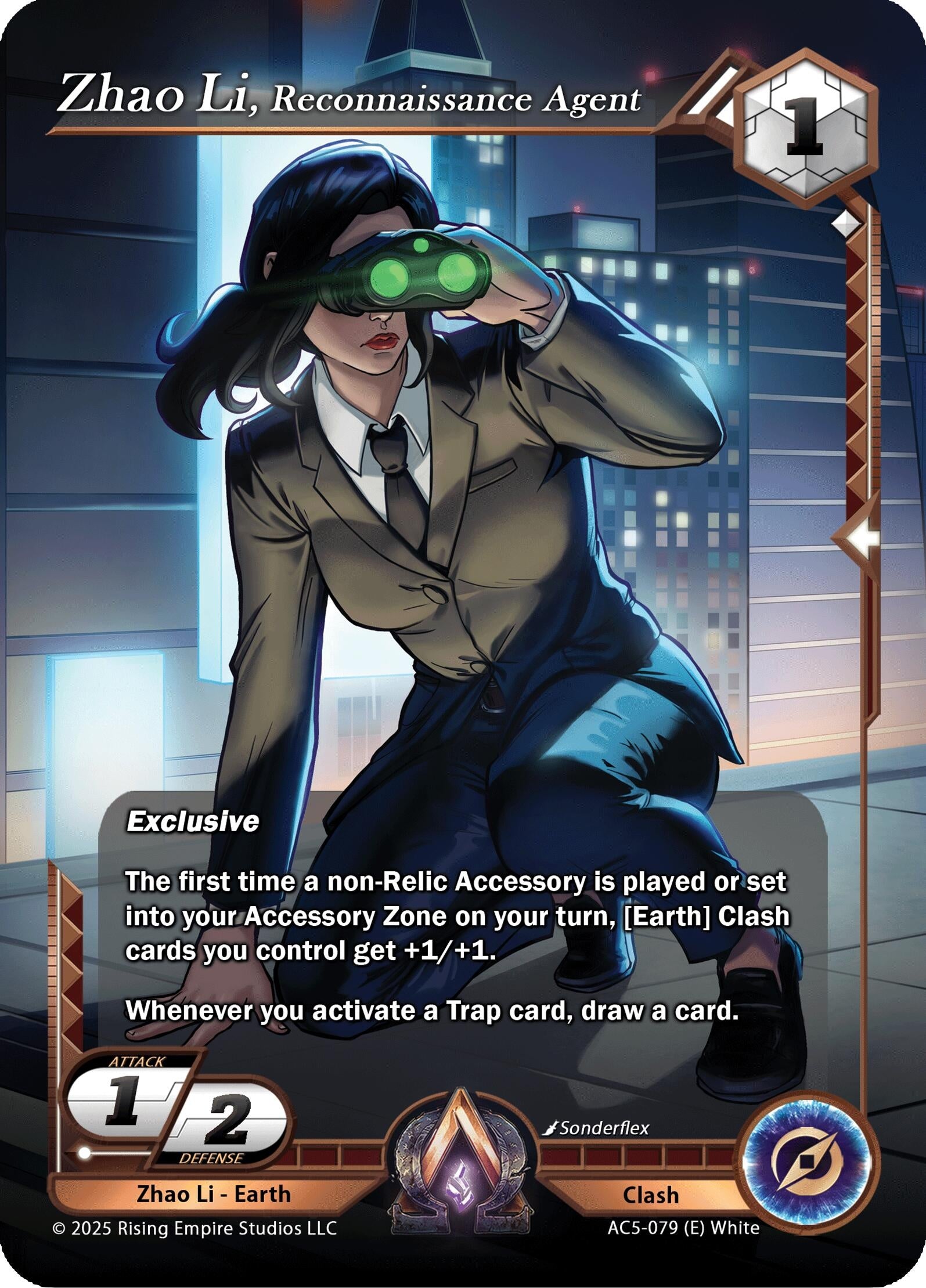Image for Zhao Li, Reconnaissance Agent (AC5-079) (Equilibrium) - Alpha Clash