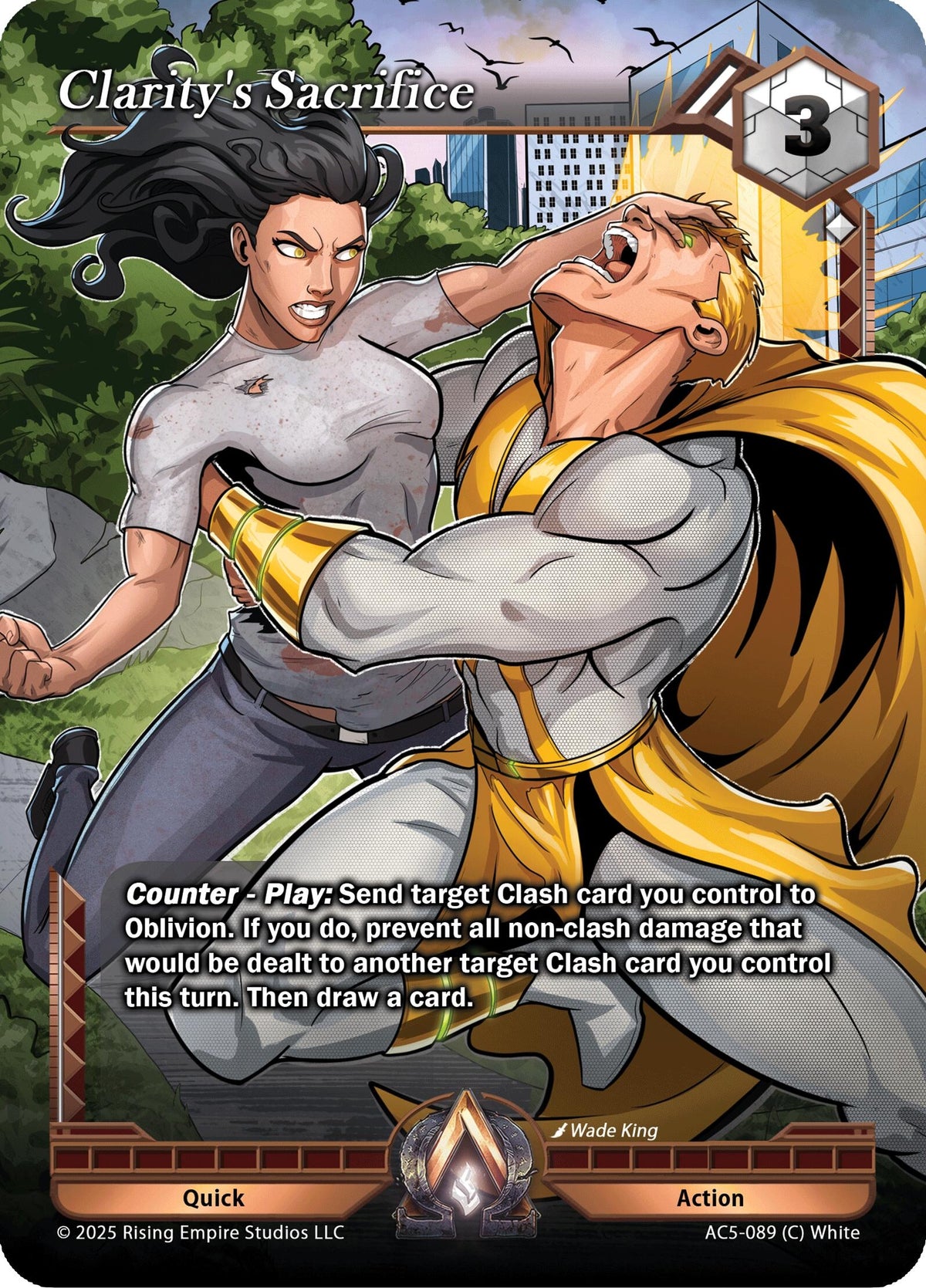 Image for Clarity's Sacrifice (AC5-089) (Equilibrium) - Alpha Clash