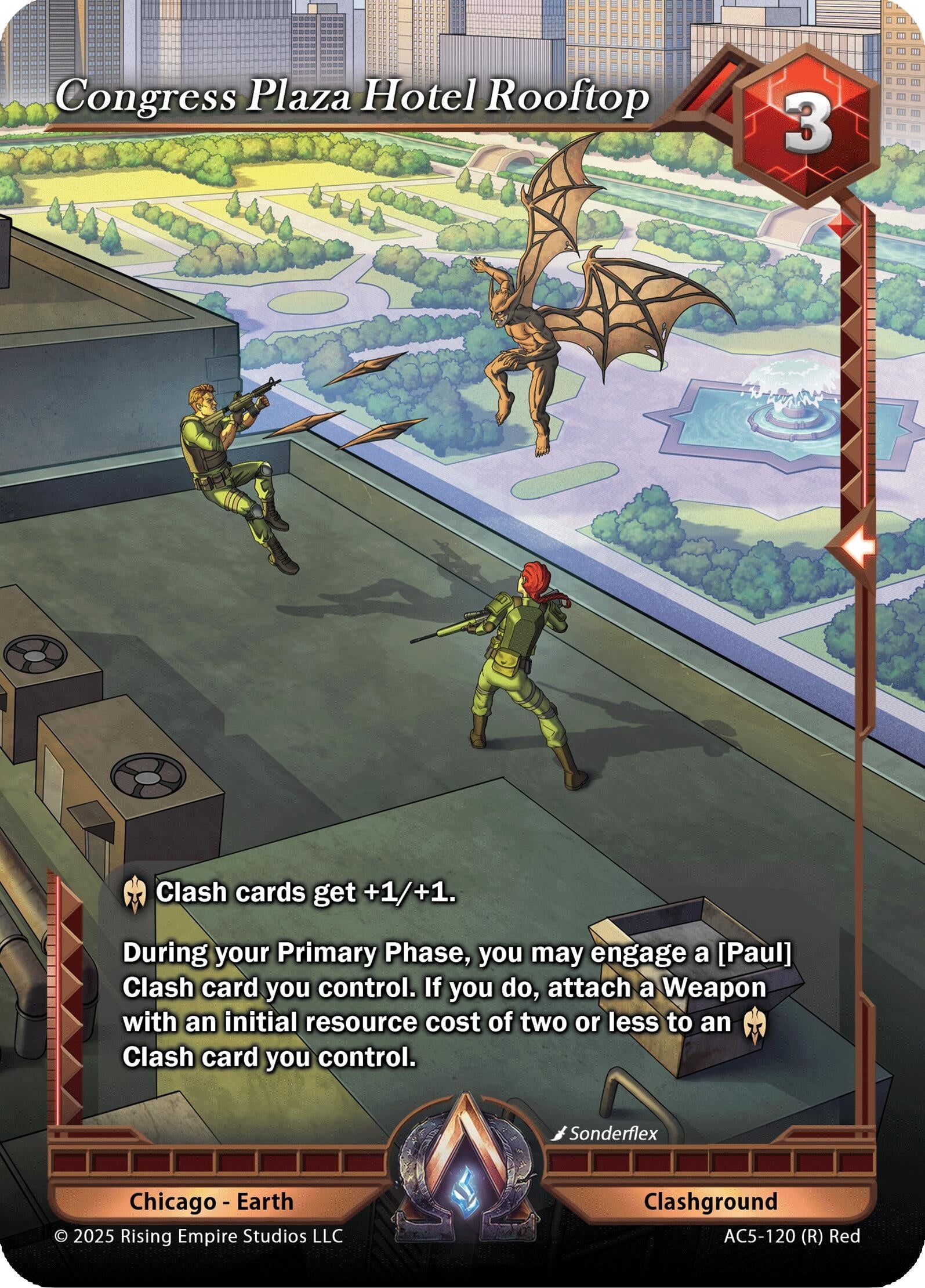 Image for Congress Plaza Hotel Rooftop (AC5-120) (Equilibrium) - Alpha Clash