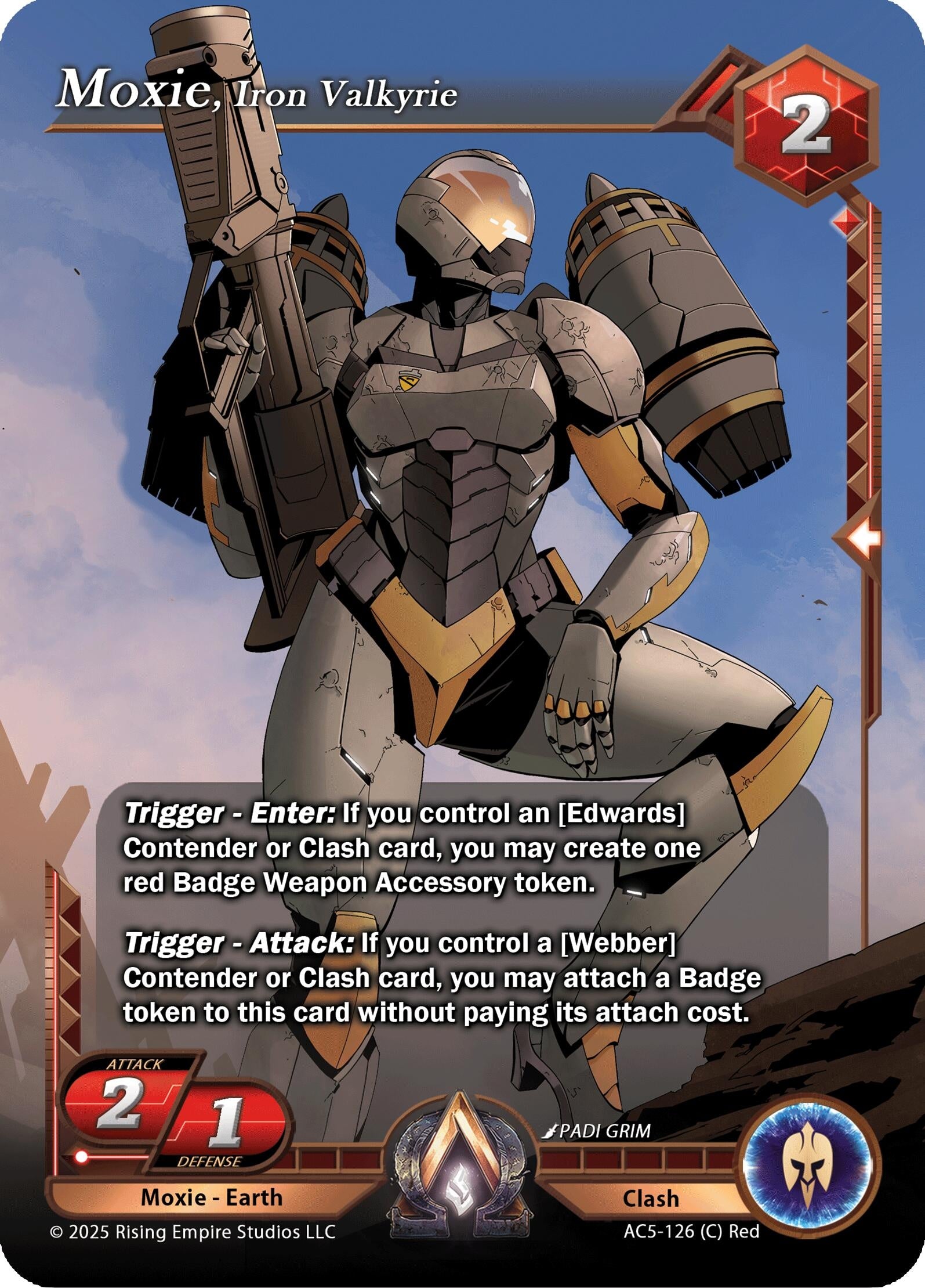 Moxie, Iron Valkryie (AC5-126) (Equilibrium)
