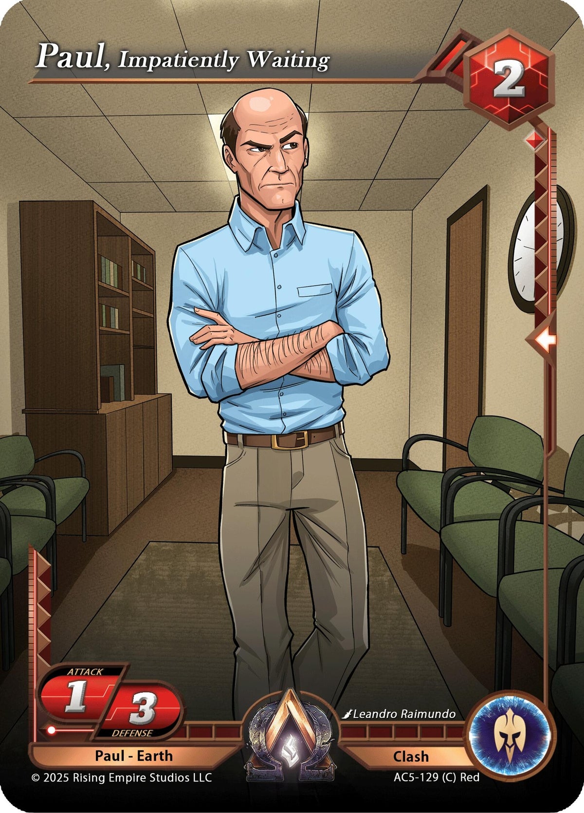 Image for Paul, Impatiently Waiting (AC5-129) (Equilibrium) - Alpha Clash
