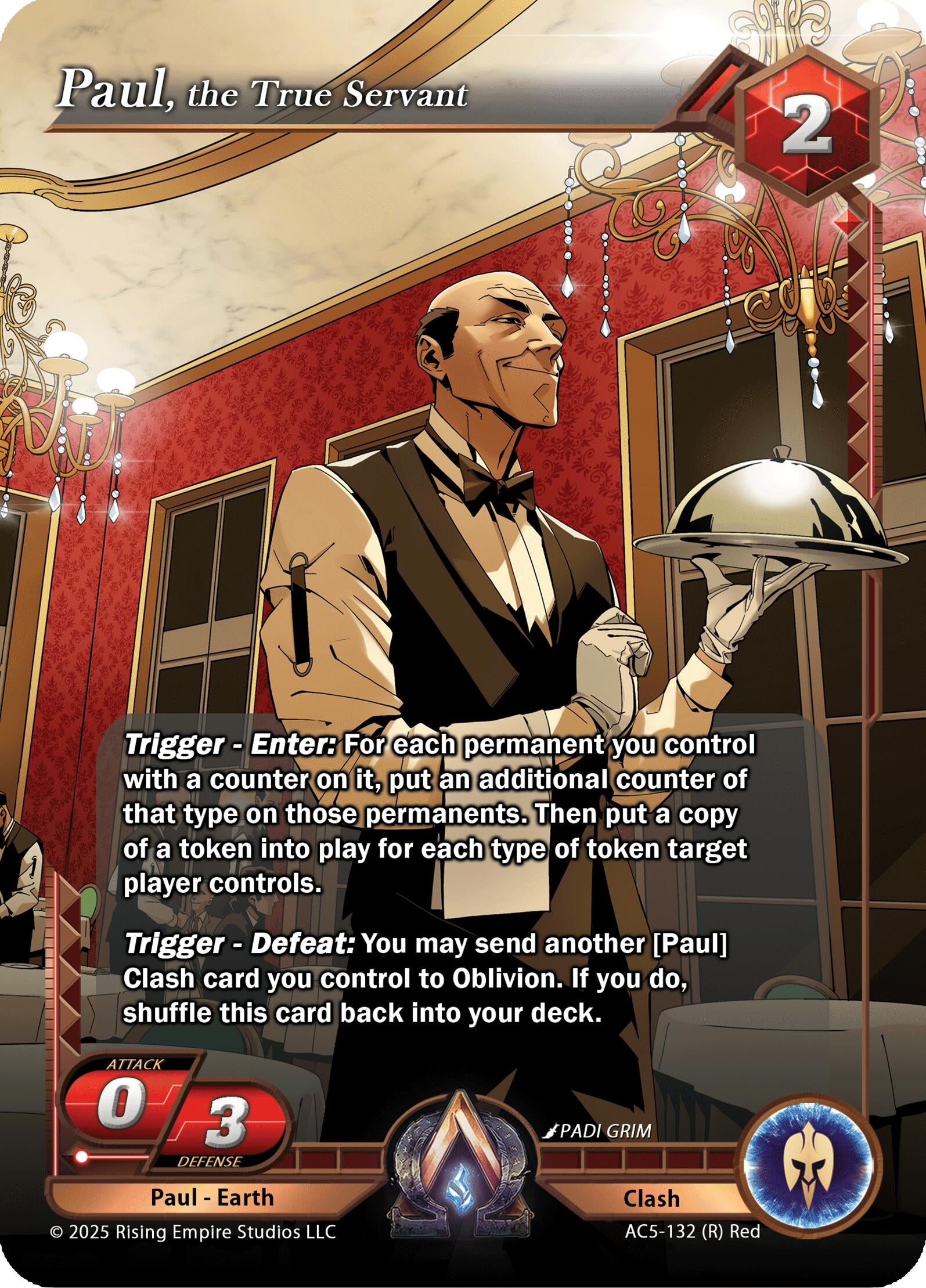 Image for Paul, the True Servant (AC5-132) (Equilibrium) - Alpha Clash