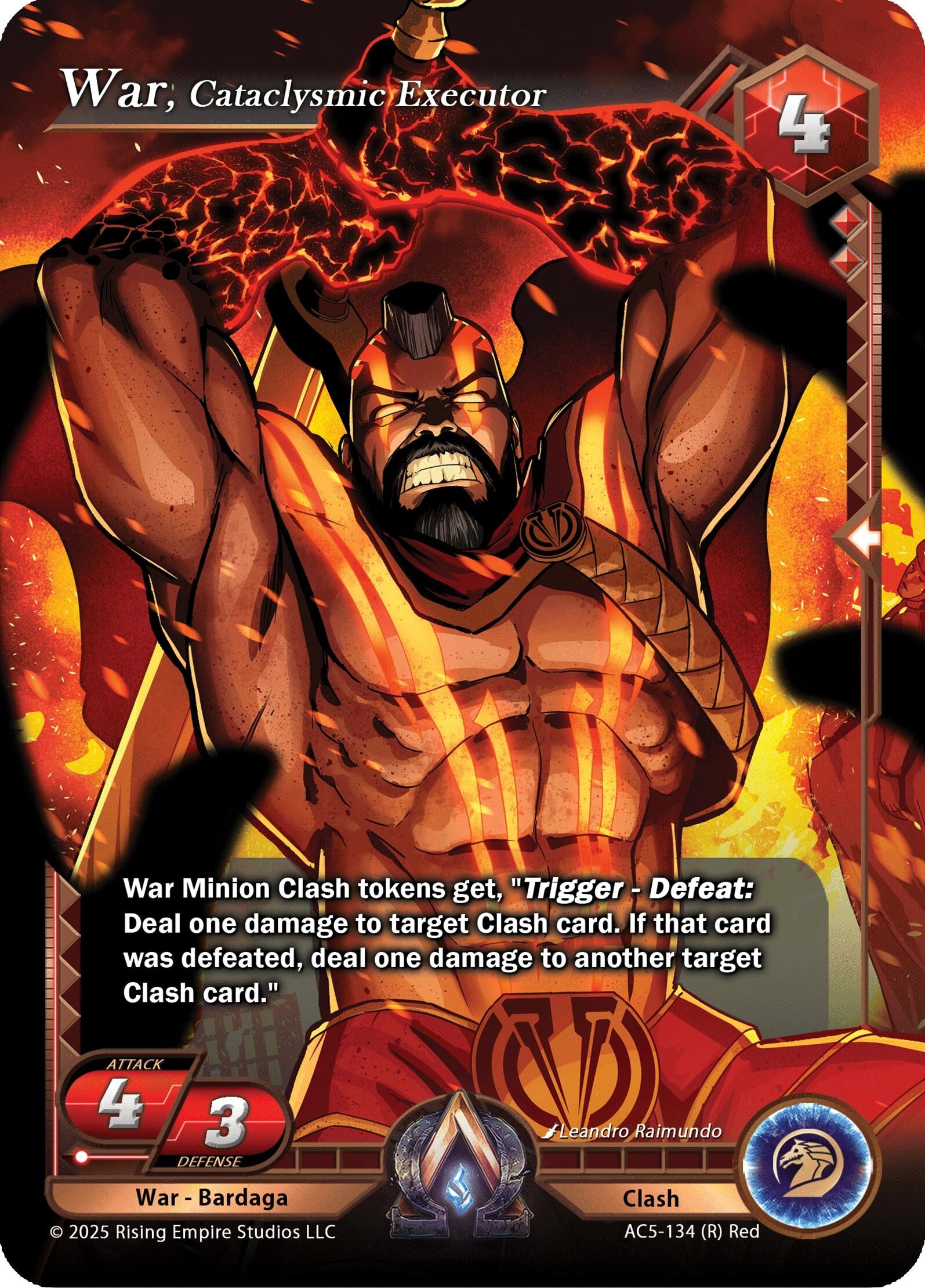 Image for War, Cataclysmic Executor (AC5-134) (Equilibrium) - Alpha Clash