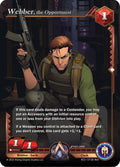 Image for Webber, the Opportunist (AC5-137) (Equilibrium) - Alpha Clash