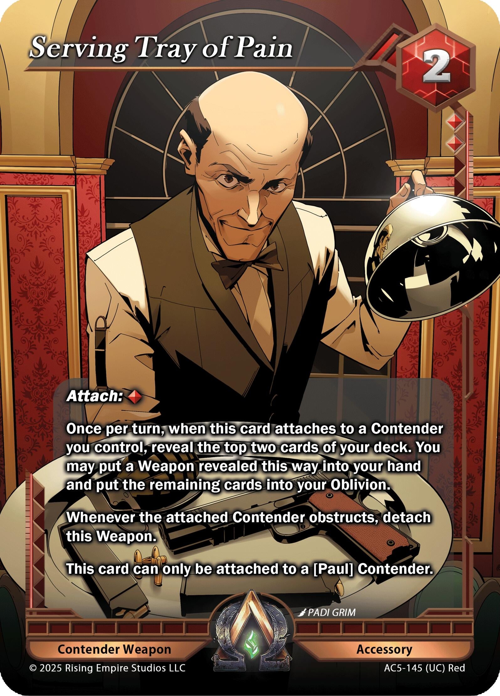 Image for Serving Tray of Pain (AC5-145) (Equilibrium) - Alpha Clash