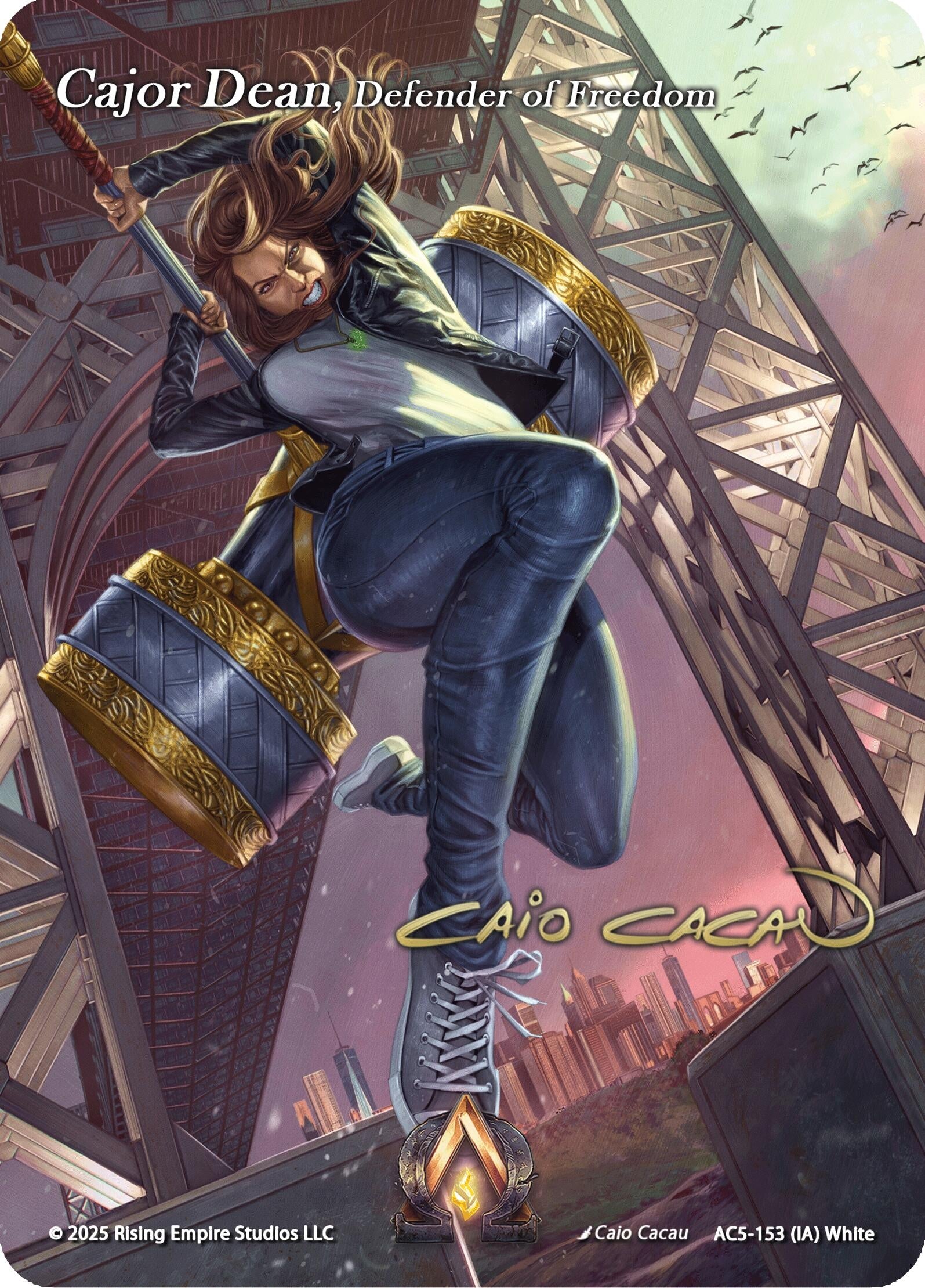 Image for Clarity, Defender of All (Iconic Art) (AC5-159) (Equilibrium) - Alpha Clash
