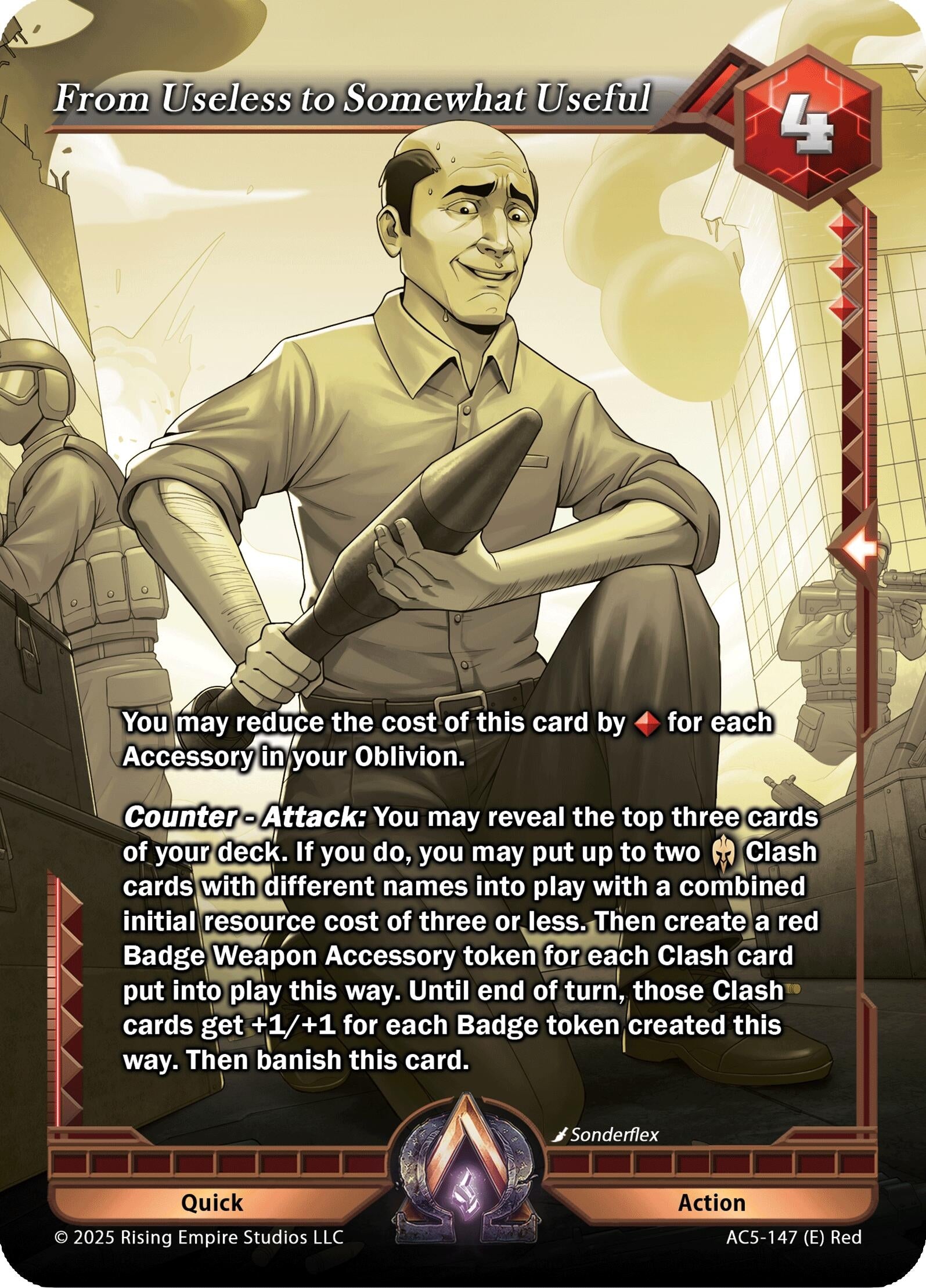 Image for From Useless to Somewhat Useful (Gold Chase) (AC5-147) (Equilibrium) - Alpha Clash