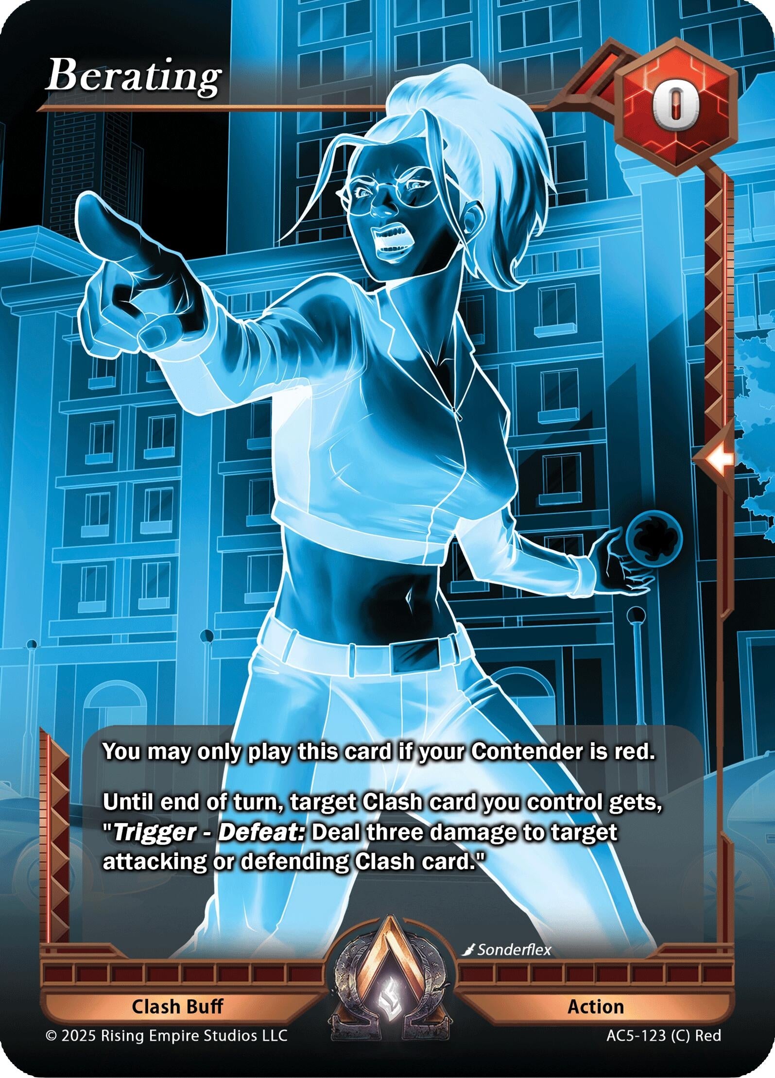 Image for Berating (X-RAY CHASE) (AC5-123) (Equilibrium) - Alpha Clash