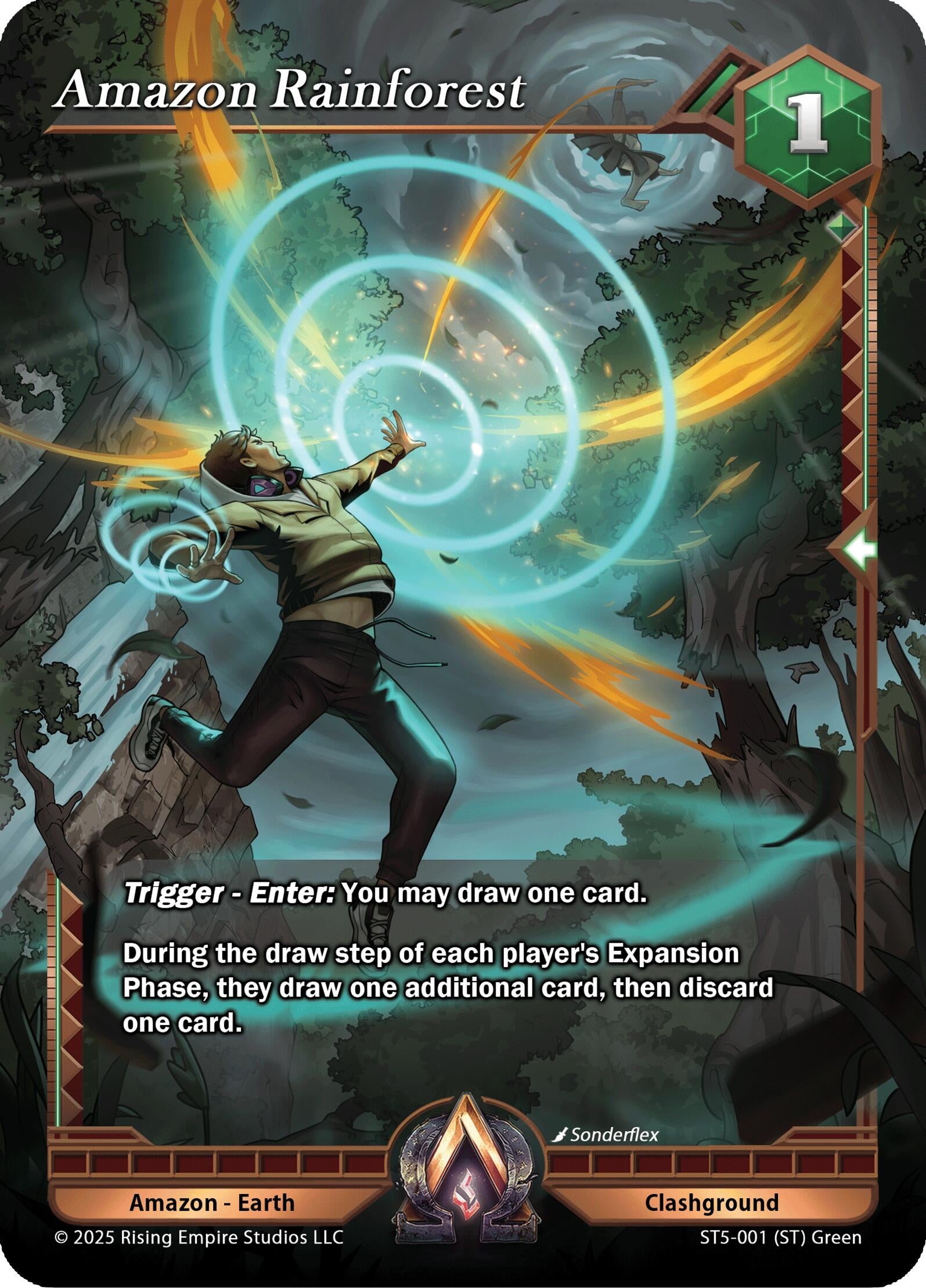 Image for Amazon Rainforest (ST5-001) (Equilibrium) - Alpha Clash