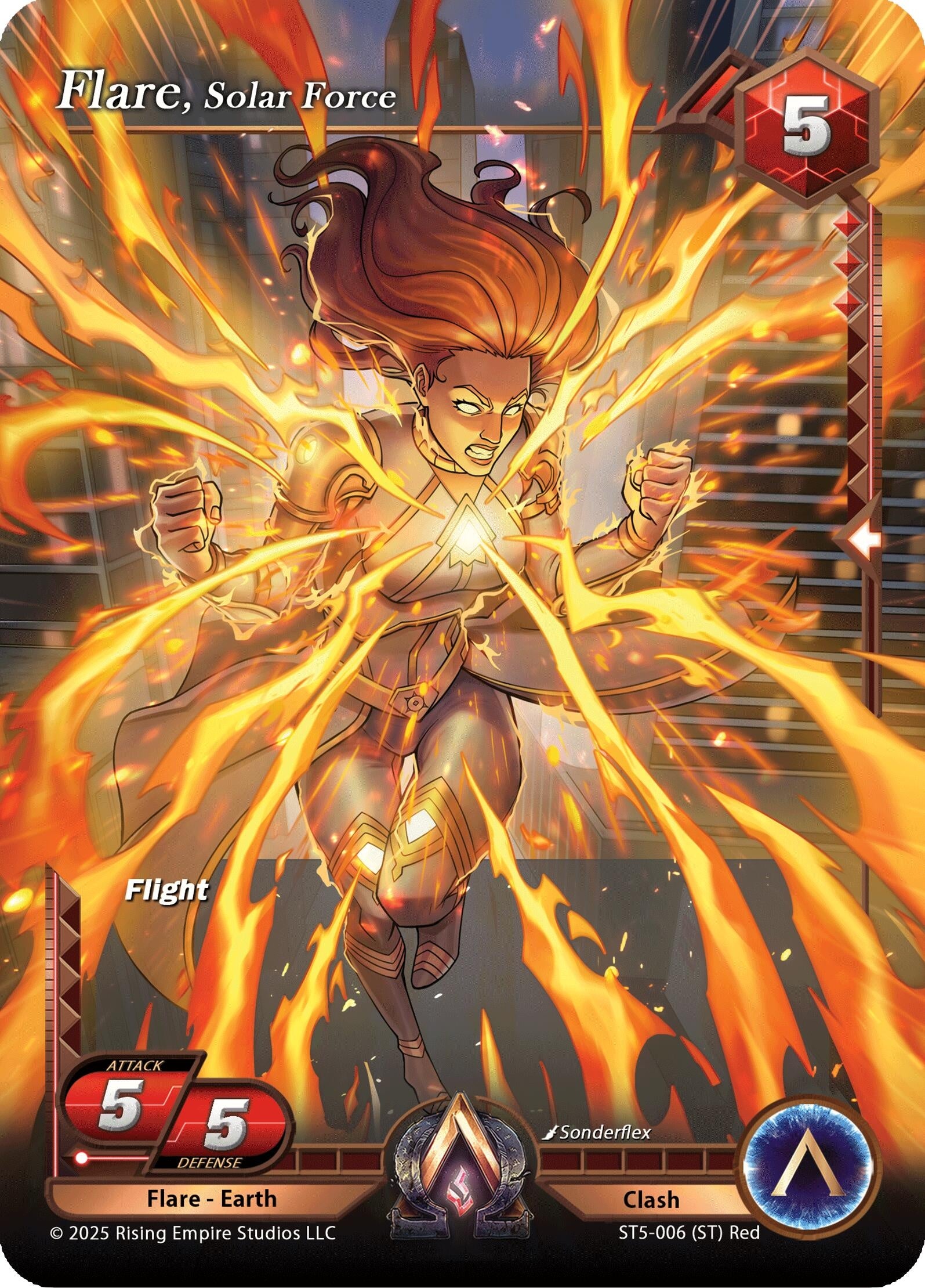 Image for Flare, Solar Force (ST5-006) (Equilibrium) - Alpha Clash