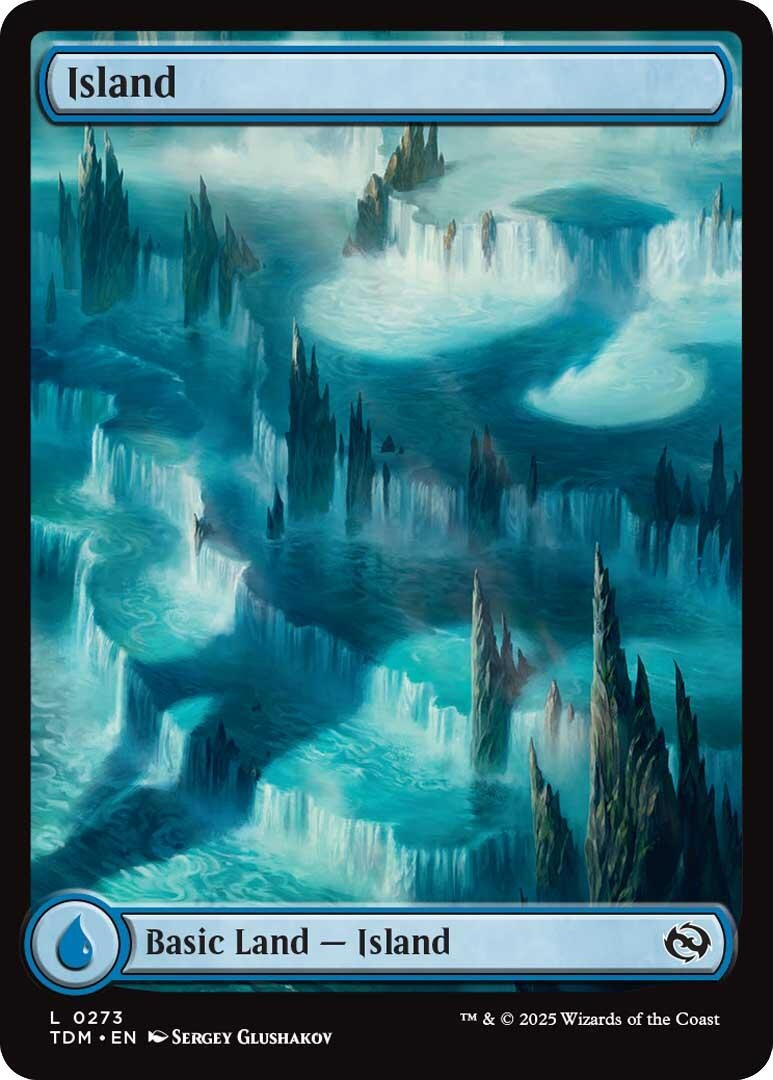 Image for Island (0273) (273) (Tarkir: Dragonstorm) - Magic: The Gathering