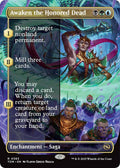 Image for Awaken the Honored Dead (Borderless) (383) (Tarkir: Dragonstorm) - Magic: The Gathering