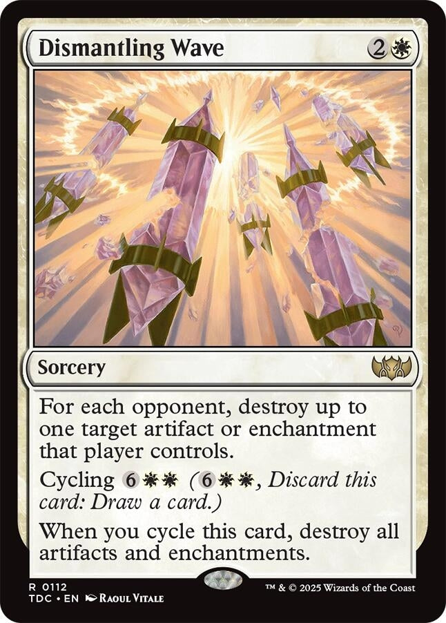Image for Dismantling Wave (112) (Tarkir: Dragonstorm) - Magic: The Gathering