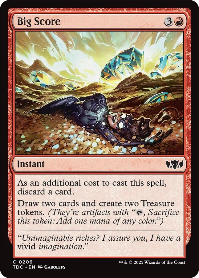 Image for Big Score (206) (Tarkir: Dragonstorm) - Magic: The Gathering
