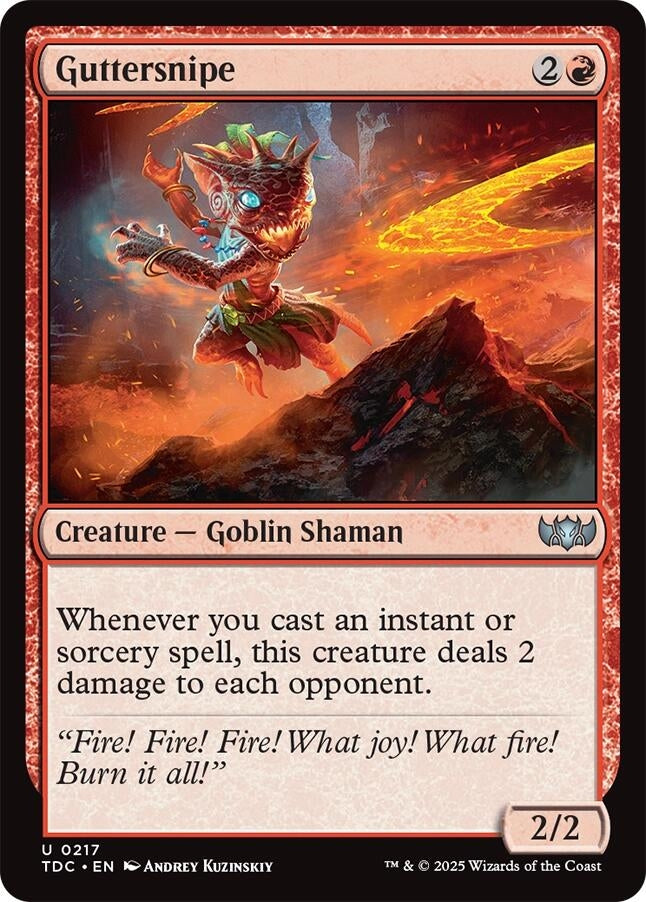 Image for Guttersnipe (217) (Tarkir: Dragonstorm) - Magic: The Gathering