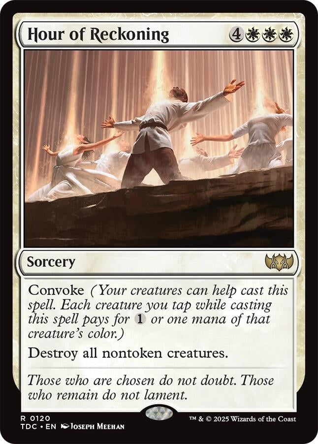 Image for Hour of Reckoning (120) (Tarkir: Dragonstorm) - Magic: The Gathering