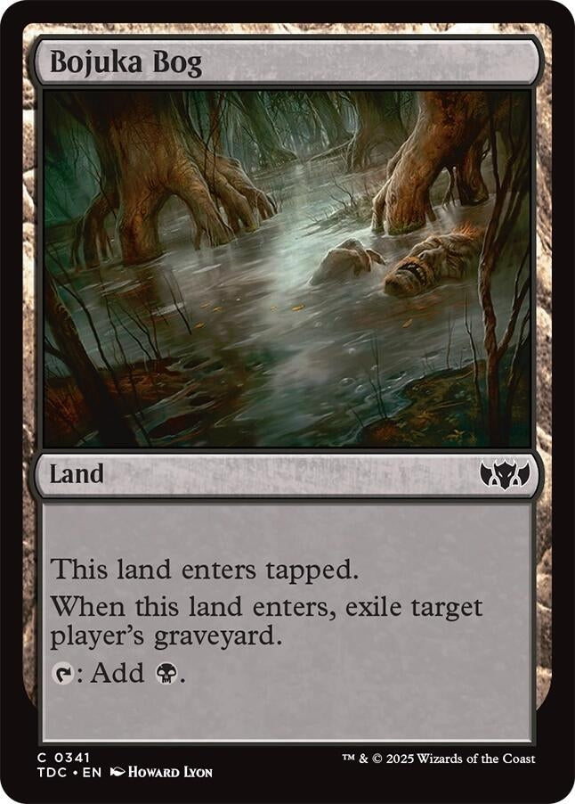 Image for Bojuka Bog (341) (Tarkir: Dragonstorm) - Magic: The Gathering