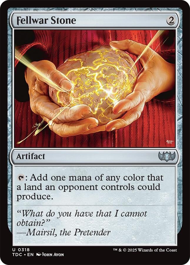 Image for Fellwar Stone (318) (Tarkir: Dragonstorm) - Magic: The Gathering