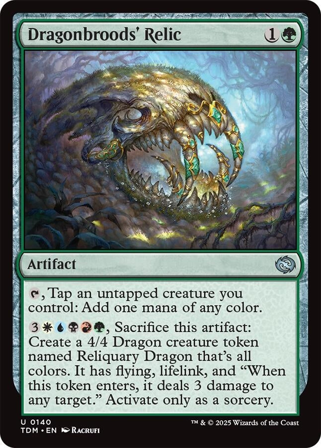 Image for Dragonbroods' Relic (140) (Tarkir: Dragonstorm) - Magic: The Gathering