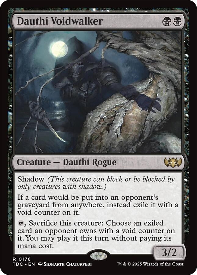 Image for Dauthi Voidwalker (176) (Tarkir: Dragonstorm) - Magic: The Gathering