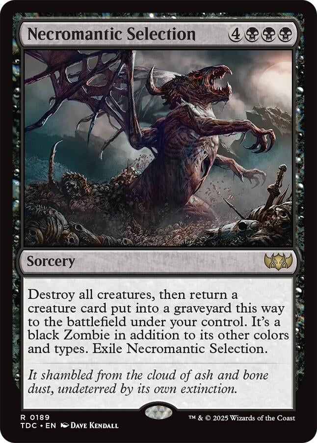 Necromantic Selection (189) (Tarkir: Dragonstorm)