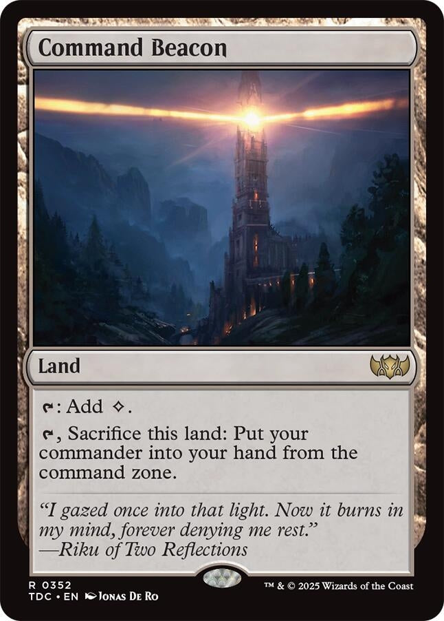 Image for Command Beacon (352) (Tarkir: Dragonstorm) - Magic: The Gathering