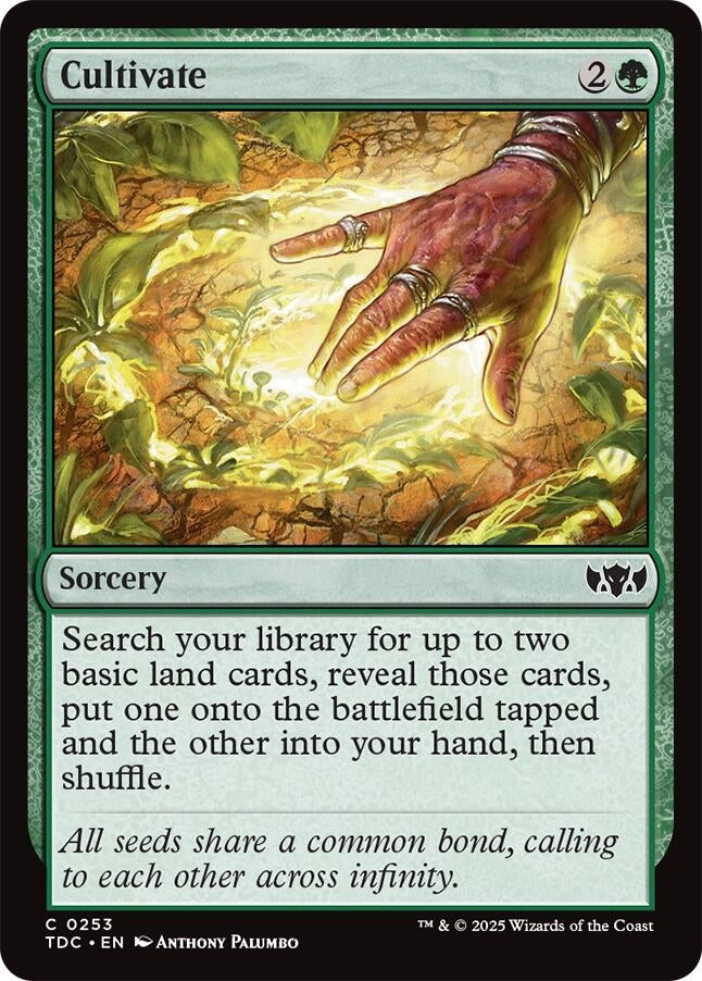 Image for Cultivate (253) (Tarkir: Dragonstorm) - Magic: The Gathering