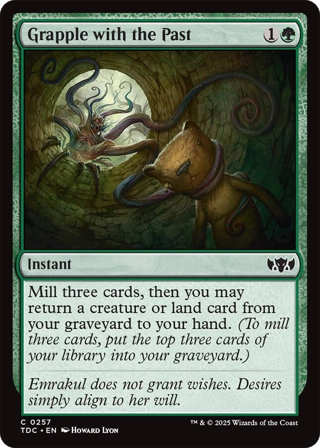 Image for Grapple with the Past (257) (Tarkir: Dragonstorm) - Magic: The Gathering