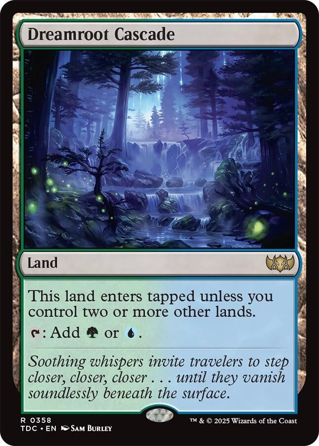 Image for Dreamroot Cascade (358) (Tarkir: Dragonstorm) - Magic: The Gathering