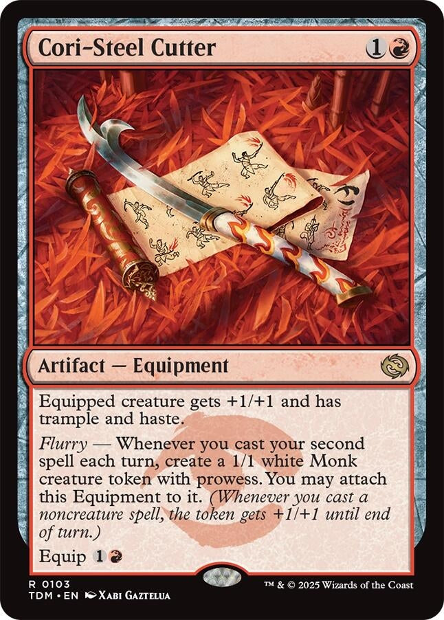 Image for Cori-Steel Cutter (103) (Tarkir: Dragonstorm) - Magic: The Gathering