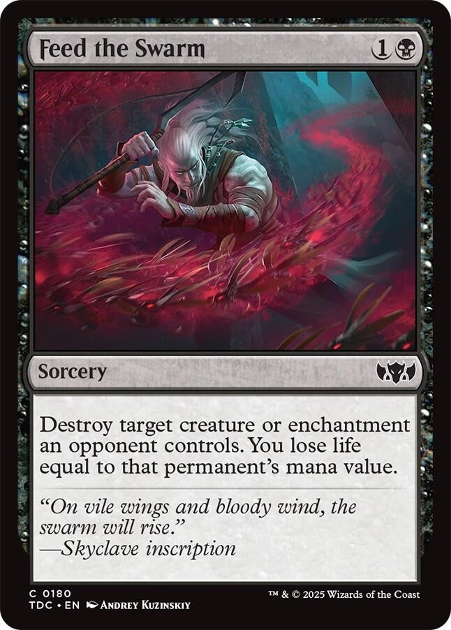 Image for Feed the Swarm (180) (Tarkir: Dragonstorm) - Magic: The Gathering