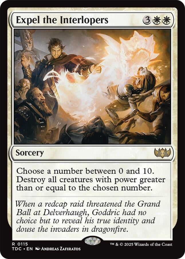 Image for Expel the Interlopers (115) (Tarkir: Dragonstorm) - Magic: The Gathering