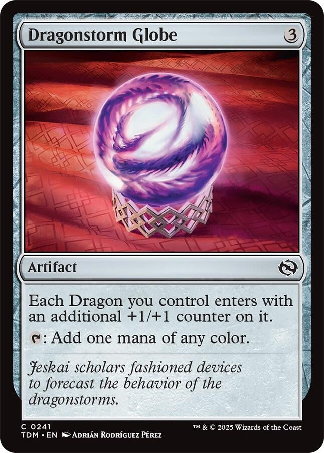 Image for Dragonstorm Globe (241) (Tarkir: Dragonstorm) - Magic: The Gathering