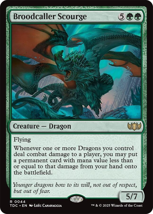Image for Broodcaller Scourge (44) (Tarkir: Dragonstorm) - Magic: The Gathering