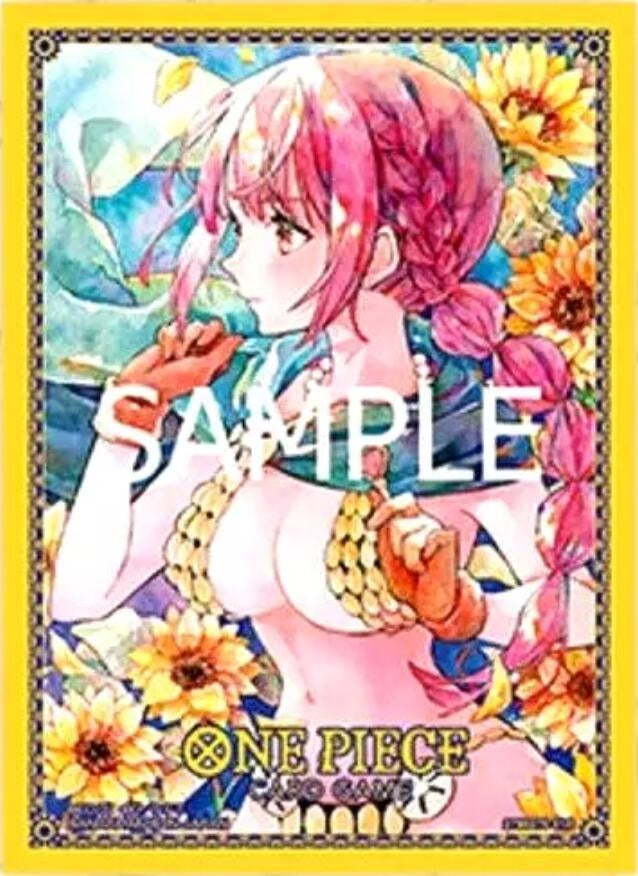 Image for One Piece Card Game Official Sleeves: Limited Edition Vol.3 - Rebecca (70-Pack) - Card Sleeves